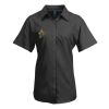 Premier Ladies Signature Short Sleeve Oxford Shirt Thumbnail