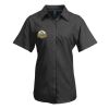Premier Ladies Signature Short Sleeve Oxford Shirt Thumbnail